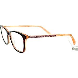 Swarovski SK5308 Womens Plastic Eyeglass Frame 071 Bordeaux 52-15 Spring Hinges